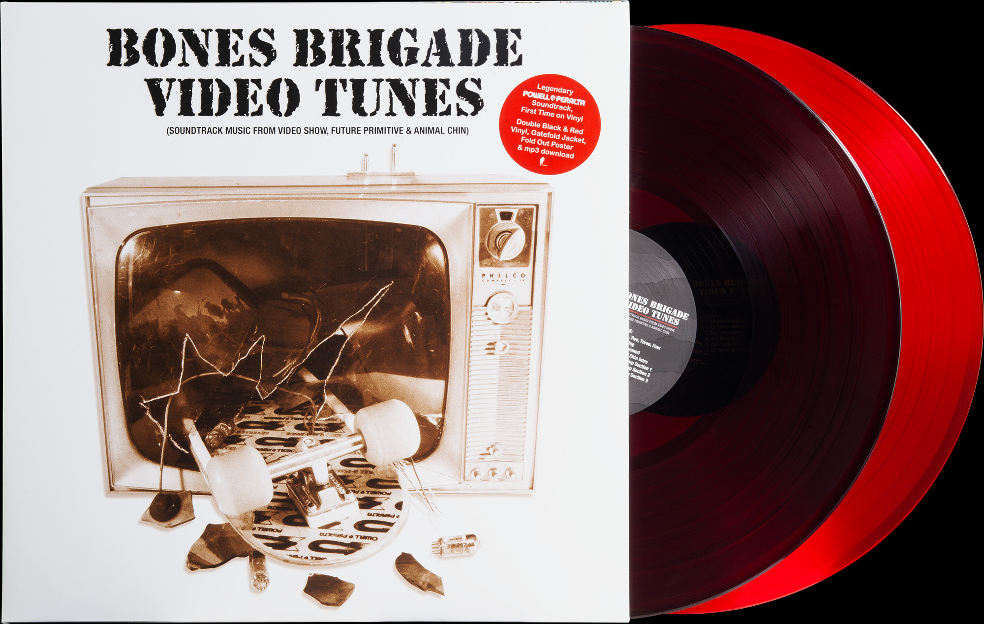 Powell Peralta Vinyl LP Bones Brigade Video Tunes - Powell-Peralta® Powell Peralta Vinyl LP Bones Brigade Video Tunes - Powell-Peralta®