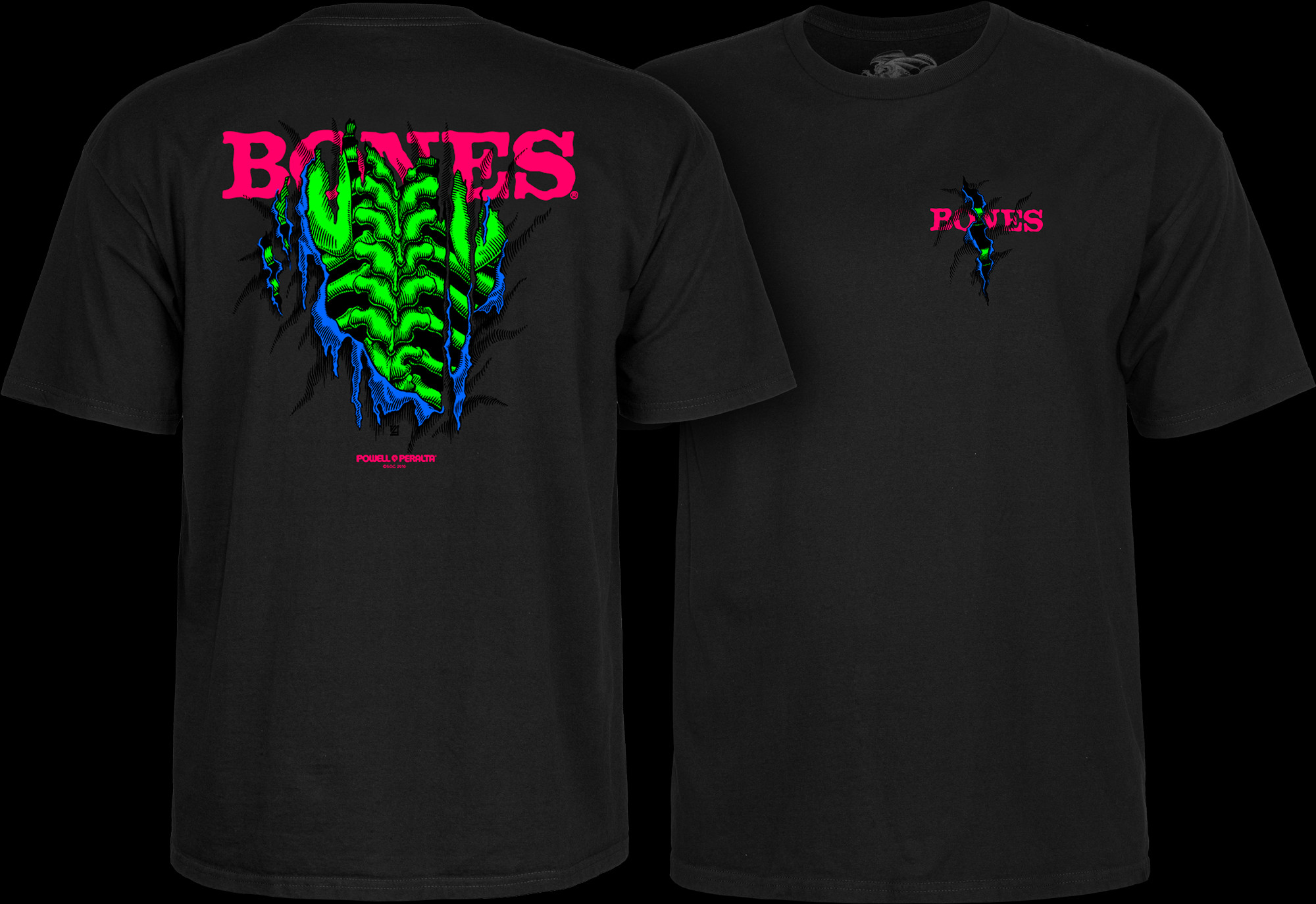 powell peralta tシャツ メカキャバ XL すみ黒 フェード powell peralta tシャツ メカキャバ XL すみ黒 フェード