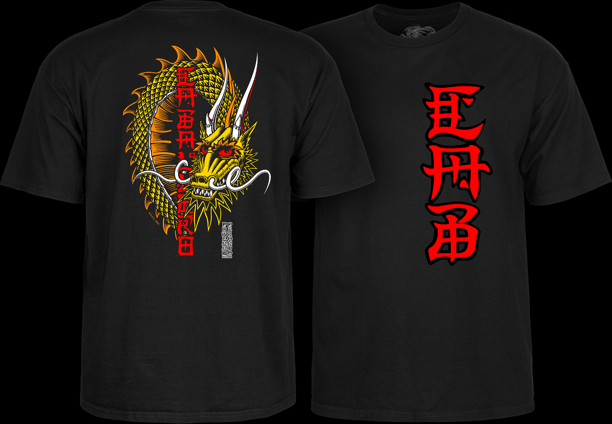 Powell Peralta Steve Caballero Ban This Dragon T-Shirt Black