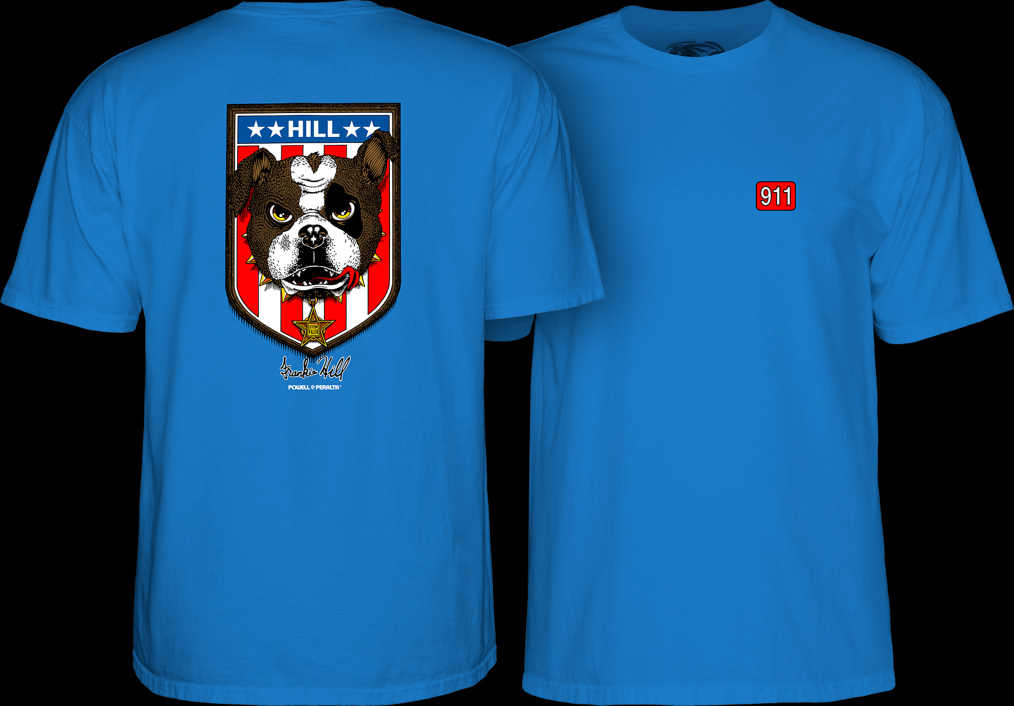 【新品】POWELL PERALTA ブルー　Tシャツ Powell Peralta Ripper Youth T-Shirt Royal Blue - Skate One