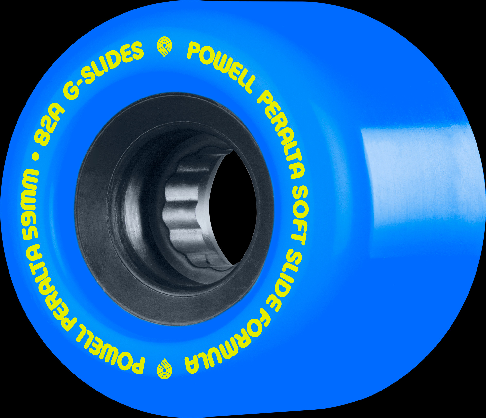 Powell Peralta G-Slides Skateboard Wheels 59mm 82a 4pk Blue