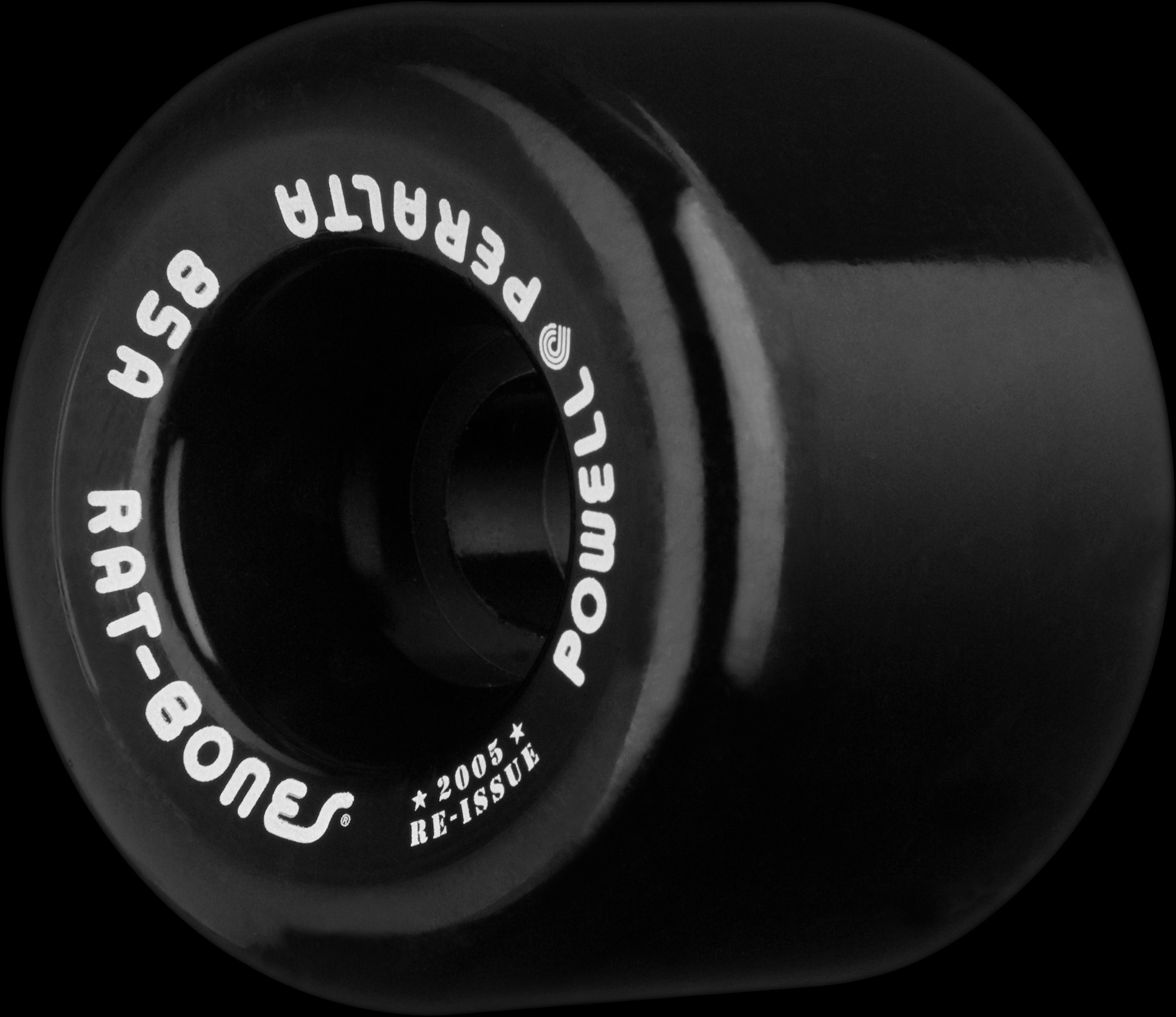 Powell Peralta Rat Bones Skateboard Wheels 60mm 85a - Black (4