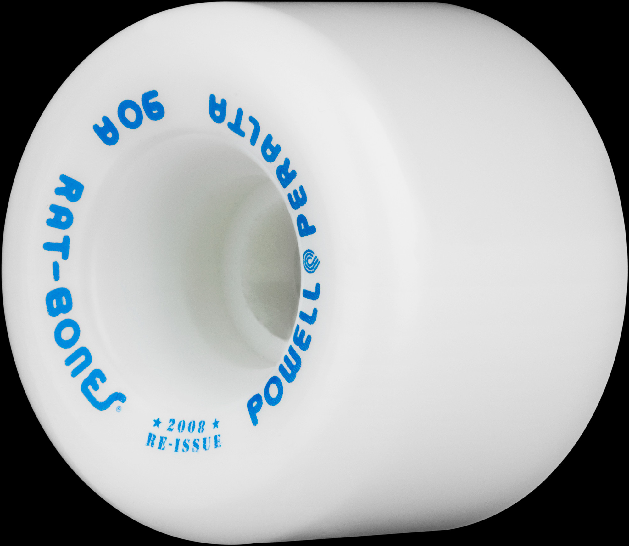 90〜00s パウエル bones usa製 Powell Peralta Rat Bones Skateboard Wheels 60mm 90a - White (4
