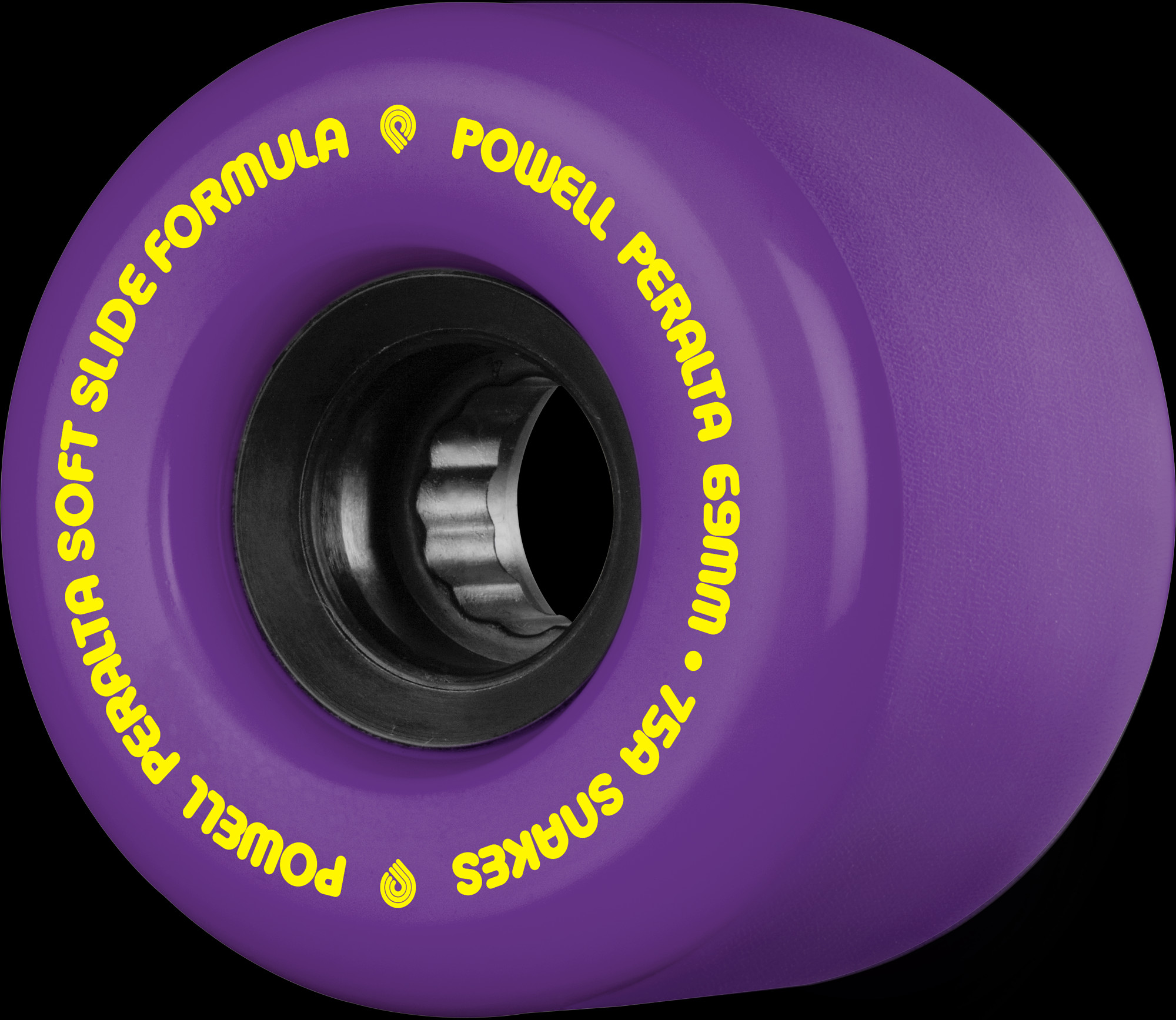 powell peralta パウエルペラルタ　スネーク69mm75a Powell Peralta Snakes Skateboard Wheels 69mm 75A 4pk Purple