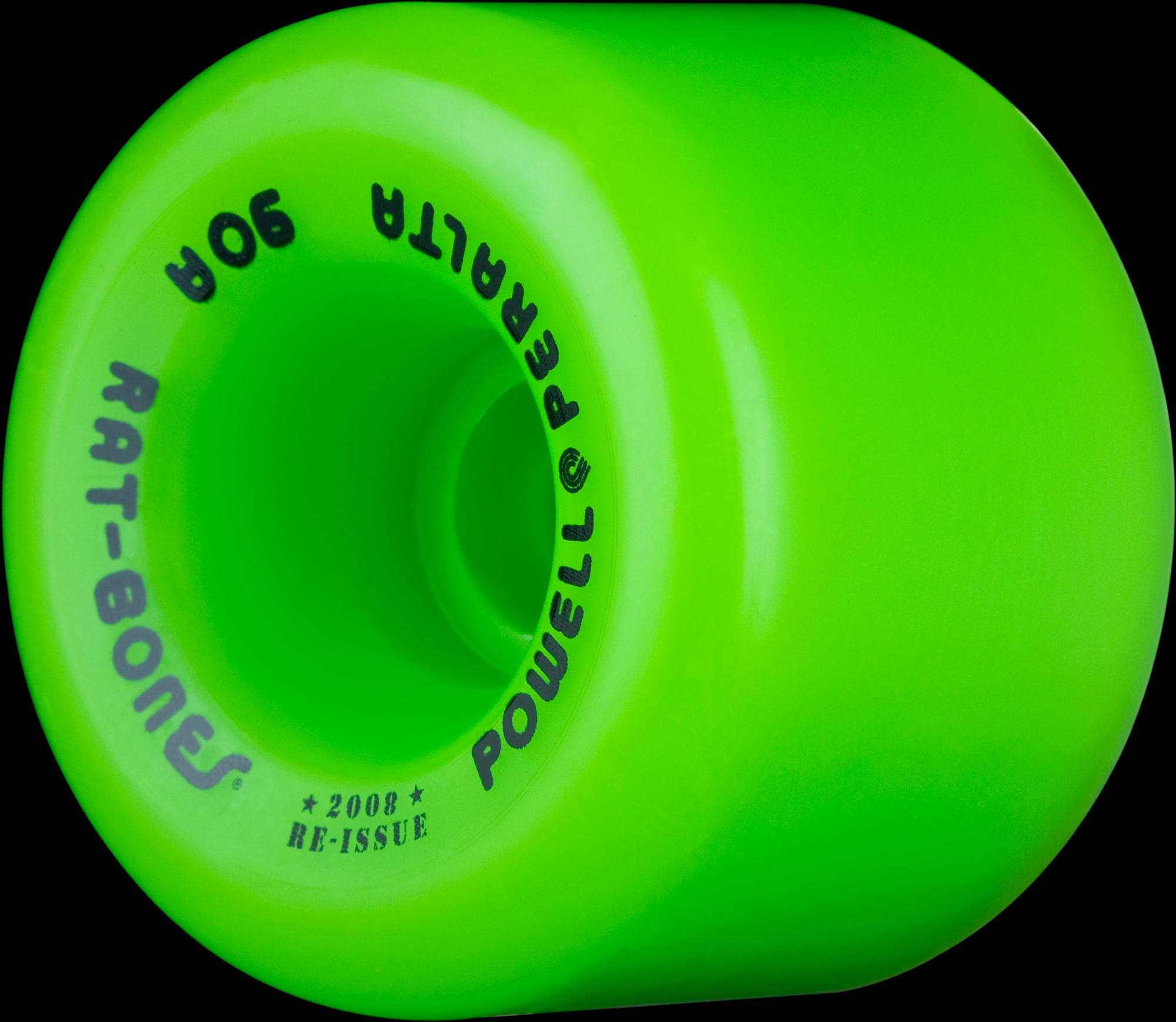 Powell Peralta Rat Bones Skateboard Wheels 60mm 90a - Green (4