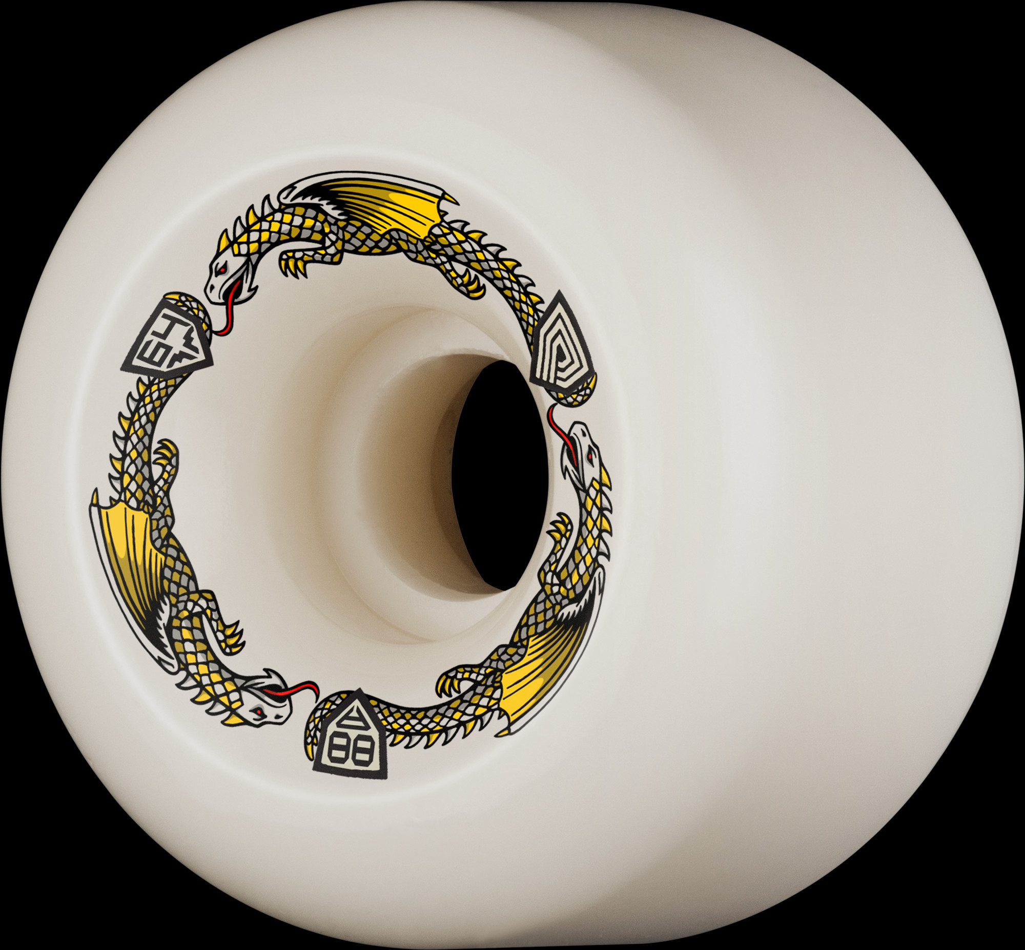 Powell Peralta Dragon Formula Skateboard Wheels 64mm x 40mm
