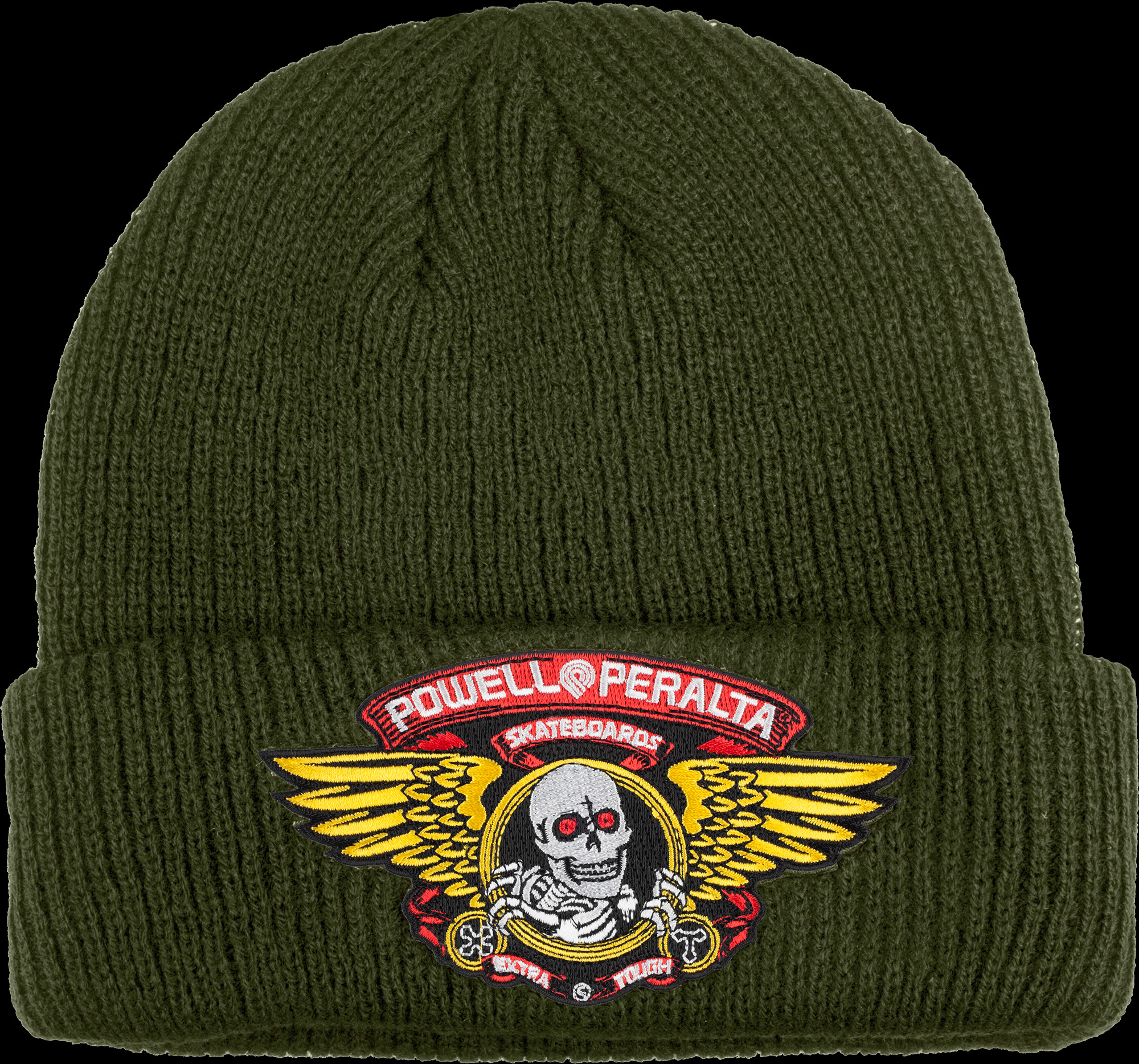 Powell Peralta Winged Ripper Beanie Military Green - Powell-Peralta®