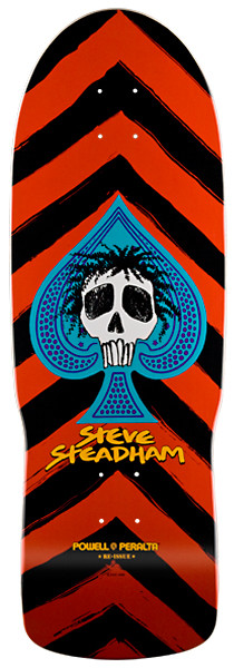 Powell Peralta Steve Steadham Spade Skateboard Deck - 10 x 30.125