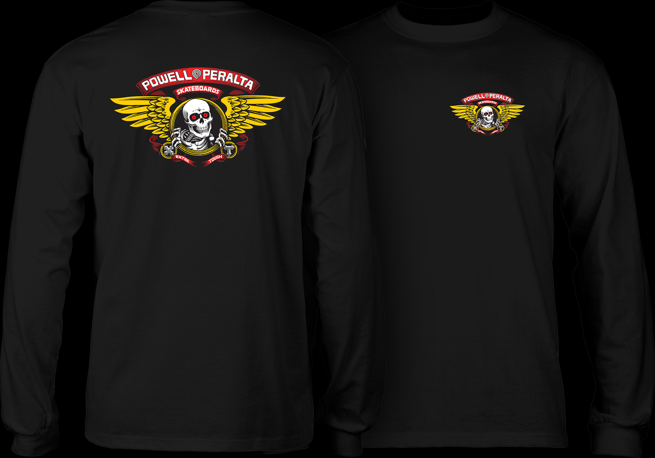 Powell Peralta Winged Ripper L/S T-shirt - Black - Powell-Peralta®