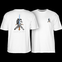 Powell Peralta Skull & Sword T-shirt - White