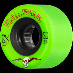 Powell Peralta G-Slides Skateboard Wheels 56mm 85a 4pk Green