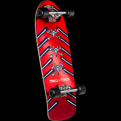 Powell Peralta  OG Rat Bones Skateboard Assembly - Red Foil 10.0 265 SPO