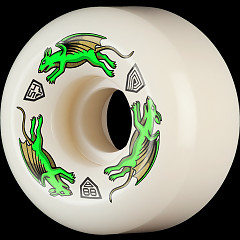 Powell Peralta Nano Rats 88A - AV6 Asymmetrical Shape - Medium Ride Patch - 54mm x 34mm 88A AV6 Skateboard Wheels 4pk