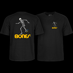 Powell Peralta Sk8board Skeleton '3' T-Shirt Black