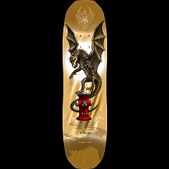Powell Peralta Pro Andy Anderson Hydrant FLIGHT® Skateboard Deck Gold Foil - Shape 311 - 8.4 x 32