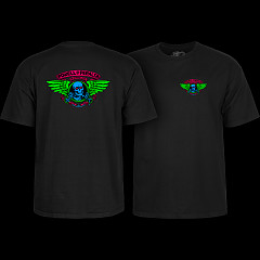 Powell Peralta Winged Ripper T-Shirt Blacklight