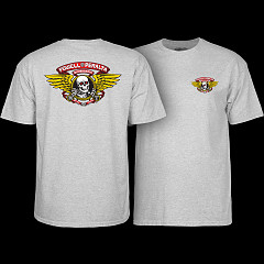Powell Peralta Winged Ripper T-shirt - Gray