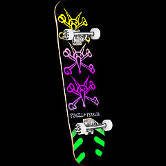 Powell Peralta Vato Rats Birch Complete Skateboard Purple Fade - 7 x 28