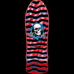 Powell Peralta GeeGah Ripper Reissue Skateboard Deck Red Foil - 9.75 x 30