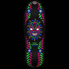 Powell Peralta Nicky Guerrero Mask Skateboard Deck Blacklight - 10 x 31.75