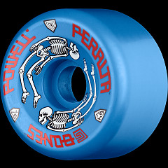 Powell Peralta G-Bones Skateboard Wheels 64mm 97a - Blue (4 pack)