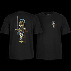 Powell Peralta Dan Corrigan Chess Skulls T-Shirt Black