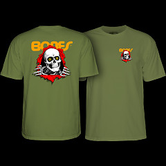 Powell Peralta Ripper Youth T-shirt Military Green