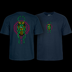 Powell Peralta Mike Vallely Bug T-Shirt Navy