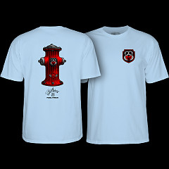 Powell Peralta Andy Anderson Hydrant T-Shirt Light Blue