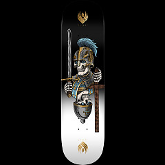 Powell Peralta Pro Dan Corrigan Chess Skulls FLIGHT® Skateboard Deck Gold Foil - Shape 315 - 8.42 x 31.88