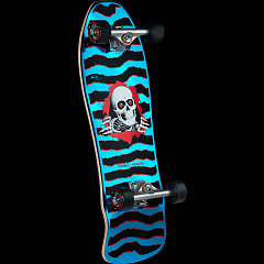 Powell Peralta Gee Gah Ripper Complete Skateboard Blue  - 9.75 x 30