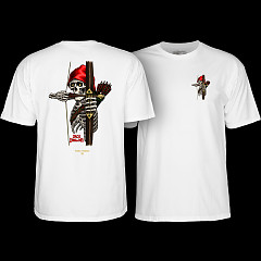 Powell Peralta Zach Doelling Archer T-Shirt White