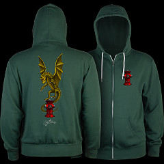 Powell Peralta Andy Anderson Hydrant Zip Hoodie Lightweight