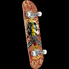 Powell Peralta Winged Ripper Birch Complete Skateboard Black