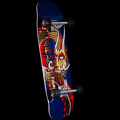 Powell Peralta Steve Caballero Ban This Skateboard Assembly - Navy - 9.265