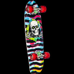 Powell Peralta Sidewalk Surfer Tie Dye Ripper Birch Cruiser Complete Skateboard - 7.75 x 27.20
