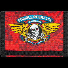 Powell Peralta Winged Ripper Trifold Velcro Wallet