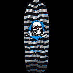 Powell Peralta OG Ripper Reissue Skateboard Deck Silver Foil- 10 x 30