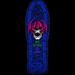 Powell Peralta Welinder Classic Skateboard Deck Blacklight - 9.62 x 29.75