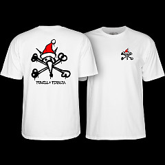 Powell Peralta Rat Bones Holiday '25 T-Shirt White