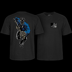 Powell Peralta Chris Senn Police T-Shirt Black