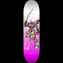 Powell Peralta Steve Caballero Gundam Skateboard Deck Light Blue / Red Foil - Shape 244 - K26 8.5 X 32.08