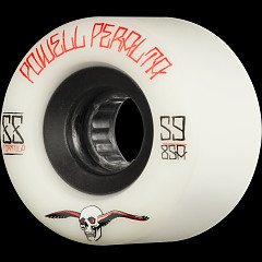 Powell Peralta G-Slides Skateboard Wheels 59mm 85a 4pk White