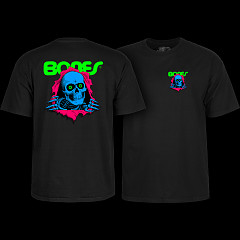 Powell Peralta Ripper T-Shirt Blacklight Black