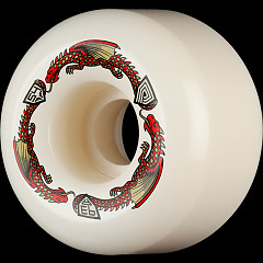 Powell Peralta Dragons 93A - A2 Symmetrical Shape - Wide Ride Patch - 54mm x 39mm 93A A2 Skateboard Wheels 4pk