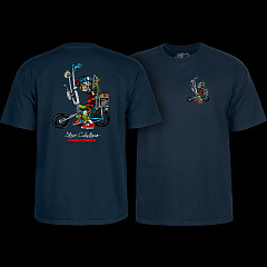 Powell Peralta Steve Caballero Chopper Bike T-Shirt Navy