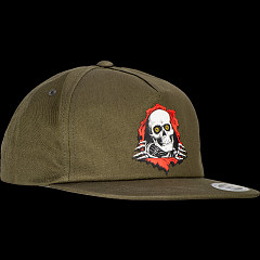 Powell Peralta Ripper "2" Snap Back Cap - Military Green