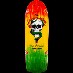 Powell Peralta Mike McGill Skull & Snake Skateboard Deck Rasta Fade - 10 x 30.125