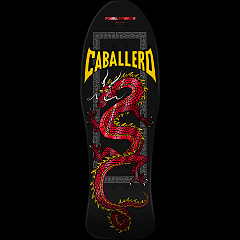 Powell Peralta Steve Caballero Chinese Dragon Reissue Skateboard Deck Red Foil - 10 x 30
