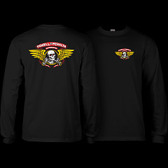 Powell Peralta Winged Ripper L/S T-shirt - Black
